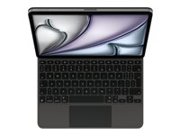 Apple Magic Keyboard - Tangentbord och foliefodral - med pekdyna - Apple Smart connector - QWERTY - internationell engelska - svart - för 10.9-inch iPad Air (4:e generation, 5:e generation); 11-inch iPad Air (M2, M3) MGYX4Z/A