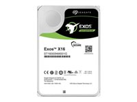 Seagate Exos X16 ST14000NM002G - Hårddisk - 14 TB - inbyggd - SAS 12Gb/s - 7200 rpm - buffert: 256 MB ST14000NM002G