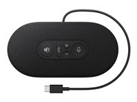 Microsoft Modern USB-C Speaker for Business - Högtalartelefon (handsfree) - kabelansluten - USB-C - mattsvart - Certifierad för Microsoft-teams 8L2-00003