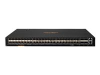 HPE Aruba 8320 - Switch - L3 - Administrerad - 48 x 10 Gigabit SFP+ + 6 x 40 Gigabit QSFP+ - rackmonterbar - TAA-kompatibel - med 2 x Aruba X371 400W AC Power Supply, 5 x Aruba X721 Front-to-Back Fan, Aruba X472 2-post Rack Kit JL479A#ABB