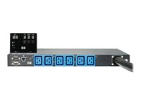 HPE Intelligent Modular Power Distribution Unit - Kraftdistributionsenhet - utgångskontakter: 6 (IEC 60320 C19) - för HPE ConvergedSystem 500; ProLiant for Microsoft Azure Stack; Synergy 12000 Frame AF527A