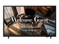 Samsung HG32F800FEU - 32" Diagonal klass HF8000F Series LED-bakgrundsbelyst LCD-TV - hotell/gästanläggning - Tizen OS - 1080p 1920 x 1080 - HDR - svart HG32F800FEUXEN