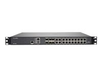 SonicWall NSa 4650 - Advanced Edition - säkerhetsfunktion - 10GbE, 2.5GbE - 1U - SonicWall säkerhetsuppgradering, plusprogram (2 år) - kan monteras i rack 01-SSC-4098