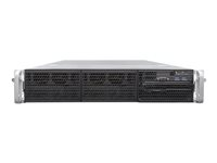 Intel Server Chassis R2000WTXXX - Kan monteras i rack 2U - ingen strömförsörjning - USB/VGA R2000WTXXX