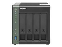 QNAP TS-431X3 - NAS-server - 4 fack - 16 TB - SATA 6Gb/s - HDD 4 TB x 4 - RAID RAID 0, 1, 5, 6, 10, JBOD - RAM 4 GB - Gigabit Ethernet / 2.5 Gigabit Ethernet / 10 Gigabit Ethernet - iSCSI support TS-431X3-4G+4XST4000VN006