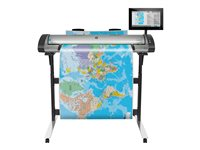 HP SD Pro 2 - Rullskanner - Kontaktbildsensor (CIS) - max. skanningsbredd: 44" - 1200 dpi x 1200 dpi - USB 2.0, Gigabit LAN, USB 3.2 Gen 1 - federal förvaltning 5EK01A#B19