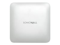 SonicWall SonicWave 641 - Trådlös åtkomstpunkt - med 1 års avancerad säker trådlös nätverkshantering och support - Wi-Fi 6 - Bluetooth - 2.4 GHz, 5 GHz - molnhanterad kan monteras i tak - med SonicWALL 802.3at Gigabit PoE Injector 03-SSC-0459