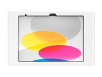 Compulocks iPad 10th-11th (A16) Gen Swell Enclosure Wall Mount White - Hölje - för surfplatta - vit - skärmstorlek: 10.9" - väggmonterbar - för Apple 10.9-inch iPad Wi-Fi, Wi-Fi + Cellular 209SWLW