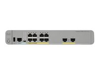 Cisco Catalyst 3560CX-8PT-S - Switch - Administrerad - 10 x 10/100/1000 (PoE+) - skrivbordsmodell, rackmonterbar, DIN-skenmonterbar, väggmonterbar - PoE+ (146 W) WS-C3560CX-8PT-S