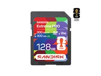 SanDisk Extreme PRO - FIFA World Cup 2026 Edition flash-minneskort - 128 GB - Video Class V90 / UHS-II - SDXC UHS-II SDSDXDM-128G-GN4IH