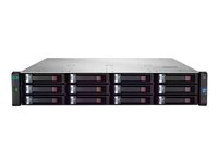 HPE Modular Smart Array 2050 SAN Dual Controller SFF Storage - Hårddiskarray - 24 fack (SAS-2) - kan monteras i rack - 2U Q1J01B