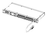 Eaton ePDU G3 Metered Input - Kraftdistributionsenhet (kan monteras i rack) - AC 230 V - 1-fas - Ethernet 10/100, RS-232 - ingång: IEC 60320 C14 - utgångskontakter: 8 (power IEC 60320 C13) - 1U - 3 m sladd EMIH02