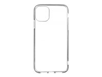 Insmat Crystal - Baksidesskydd för mobiltelefon - termoplastisk polyuretan (TPU) - transparent - för Apple iPhone 11 650-1679