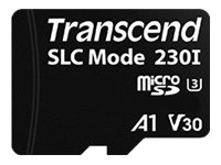 Transcend 230I - Flash-minneskort - 8 GB - A1 / Video Class V30 / UHS-I U3 - microSDHC UHS-I TS8GUSD230I