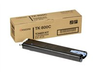 Kyocera TK 800C - Cyan - original - tonersats - för FS-C8008DN, C8008DTN, C8008N, C8008NH, C8008NP, C8008NPD, C8008NPDF 370PB5KL