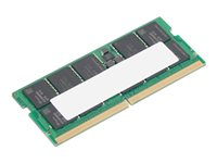 Lenovo - DDR5 - modul - 16 GB - CSO-DIMM 262-stift - 6400 MT/s - ECC - grön - för ThinkPad T16 Gen 4 21QN 4X71U70407