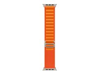 Apple - Slinga för smart klocka - 49 mm - Stor storlek - orange MQE13ZM/A