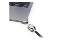 Compulocks Ledge Lock Adapter for MacBook Air 15" M2-M4 with Keyed Cable Lock Silver - Säkerhetssats för system - nyckellås - för Apple MacBook Air (15.3 tum, I mitten av 2023, M2) MBALDG05KL