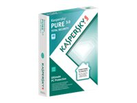 Kaspersky PURE - (v. 3.0) - boxpaket (1 år) - 3 PC - DVD - Win KL1911XXCFS-ATT