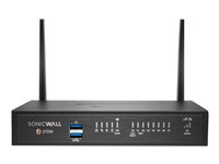 SonicWall TZ270W - Essential Edition - säkerhetsfunktion - med 1 års TotalSecure - 1GbE - Wi-Fi 5 - 2.4 GHz, 5 GHz - skrivbord 02-SSC-6852