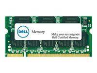 Dell - DDR3L - modul - 2 GB - SO DIMM 204-pin - 1600 MHz / PC3L-12800 - 1.35 V - ej buffrad - icke ECC - för Inspiron 14 34XX, 15 35XX, 15R N5110, 17R 7720, 24 5459, 30XX, 32XX, 34XX, 5348, 55XX A7568815