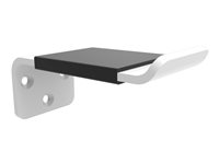 Multibrackets M Headset Holder - Monteringssats (väggfäste) - för hörlurar/headset - aluminium - vit - väggmonterbar 7350073731848