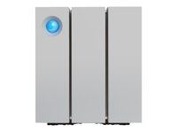 LaCie 2big Thunderbolt 2 - Hårddiskarray - 8 TB - 2 fack - HDD 4 TB x 2 - USB 3.0, Thunderbolt 2 (extern) 9000438EK