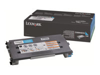 Lexmark - Lång livslängd - cyan - original - tonerkassett LCCP - för Lexmark C500n, X500n, X502n C500H2CG