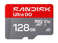 SanDisk Ultra GO - Flash-minneskort - 128 GB - A1 / UHS-I U1 / Class10 - mikroSDXC UHS-I SDSQUGN-128G-GN6MN
