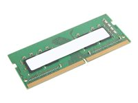 Lenovo - DDR4 - modul - 32 GB - SO DIMM 260-pin - 3200 MHz / PC4-25600 - 1.2 V - ej buffrad - icke ECC - CRU - grön - för ThinkCentre M70a; M70q; M80q; M90a; M90q; ThinkPad E14 Gen 2; E15 Gen 2; L14 Gen 1; L15 Gen 1; P1 (3rd Gen); P14s Gen 1; P15 Gen 1; P15s Gen 1; P15v Gen 1; P17 Gen 1; T14 Gen 1; T15 Gen 1; T15p Gen 1; ThinkStation P340 (Tiny) 4X71A11993