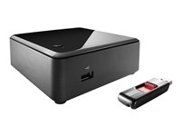 Intel Next Unit of Computing Kit DC3217IY - UCFF - Core i3 3217U 1.8 GHz - 0 GB - ingen HDD BOXDC3217IYR