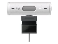 Logitech BRIO 500 - Webbkamera - färg - 1920 x 1080 - 1080p, 720p - ljud - USB-C 960-001428