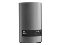 WD My Book Duo WDBLWE0120JCH - Hårddiskarray - 12 TB - 2 fack 6 TB x 2 - USB 3.0 (extern) WDBLWE0120JCH-EESN