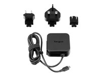 Targus Universal - Strömadapter - 45 Watt - 3 A (24 pin USB-C) - svart APA95EU