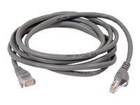 Belkin - Patch-kabel - RJ-45 (hane) till RJ-45 (hane) - 3 m - UTP - CAT 5e - hakfri - grå - för Omniview SMB 1x16, SMB 1x8; OmniView SMB CAT5 KVM Switch A3L791B03M-S