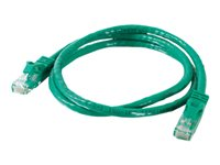 C2G Cat6 550MHz Snagless Patch Cable - Patch-kabel - RJ-45 (hane) till RJ-45 (hane) - 30 m - CAT 6 - formpressad, hakfri, tvinnad - grön 83435