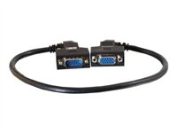 C2G VGA270 UXGA Monitor Extension Cable - VGA-förlängningskabel - HD-15 (VGA) (hane) till HD-15 (VGA) (hona) - 2 m - tumskruvar 81141