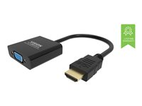 VISION Professional - Videokort - HDMI hane till HD-15 (VGA) hona - 23 cm - svart - stöd för 1080p TC-HDMIVGA/BL
