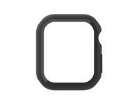 Belkin SCREENFORCE TemperedCurve - Stötsskydd för smartwatch - skärmskydd - polykarbonat, tempererat glas (9H) - svart OVG003ZZBK-REV