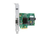 HPE SC08e - Kontrollerkort - SAS - 600 MBps - PCIe - för Modular Smart Array 2040, 2040 10, P2000 G3; ProLiant DL360 G7, DL370 G6, DL380 G6 614988-B21