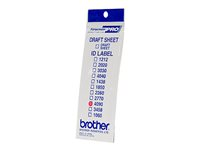 Brother ID4090 - 40 x 90 mm 12 etikett (er) stämpel-ID-etiketter ID4090