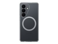 OtterBox Symmetry Series Clear - Baksidesskydd för mobiltelefon - polykarbonatskikt, syntetiskt gummi - klar - för Samsung Galaxy S26 77-99970