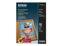 Epson - Blank - A4 (210 x 297 mm) - 200 g/m² - 50 ark fotopapper - för EcoTank ET-2850, 2851, 2856, 4850; EcoTank Photo ET-8500; WorkForce Pro WF-C5790 C13S042539