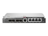 HPE 6125G/XG Ethernet Blade Switch - Switch - Administrerad - 4 x 10/100/1000 + 4 x Gigabit SFP / 10 Gigabit SFP+ - insticksmodul - för ProLiant c3000 658250-B21