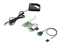 Lenovo ThinkStation AC Wi-Fi Solution Intel 8265 with External Antenna Kit - Nätverksadapter - M.2 Card - Bluetooth 4.2, Wi-Fi 5 - för ThinkCentre M75t Gen 2; ThinkStation P520; P720; P920 4XC0T22654