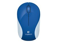 Logitech M187 - Mus - optisk - trådlös - 2.4 GHz - trådlös USB-mottagare 910-004180