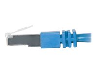 C2G Cat5e Booted Shielded (STP) Network Patch Cable - Patch-kabel - RJ-45 (hane) till RJ-45 (hane) - 100 m - STP - CAT 5e - formpressad - blå 83780